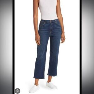 Hudson Noa Mid Rise Straight Crop